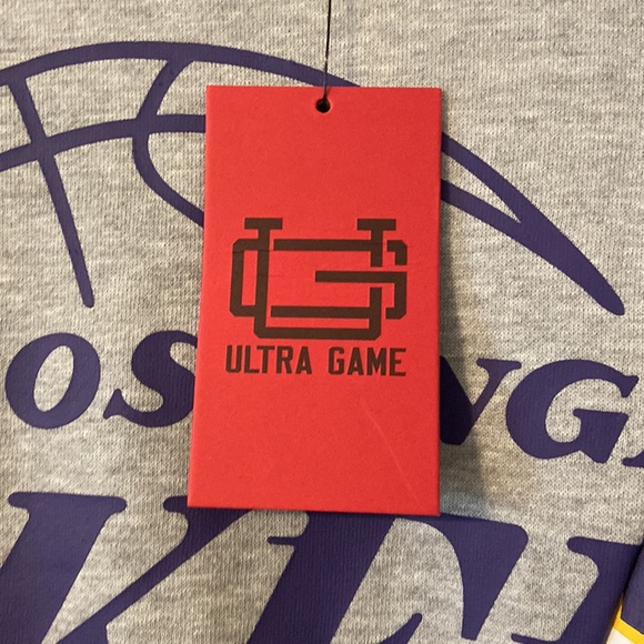 Los Angeles Lakers Women's Sweater - Gray and Black and purple size L brand new - Picture 3 of 12